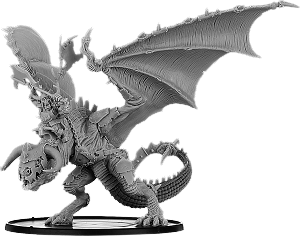 BUGGROM OF ULMO, GREAT AXE ORC WARLORD ON WYVERN [half price]