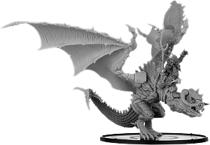QUEEFUS, BONE ORC SHAMAN ON WYVERN [half price]