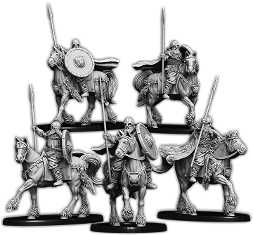 Veteran Riders of Maunsfeld, Duguth Ēored Unit (5x warriors)