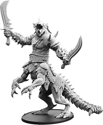 Rach, Two Cleaver Cawrdraig Warrior