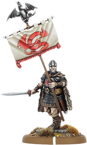 Hywel Hir, Dragon Bearer of Gwynedd on Foot