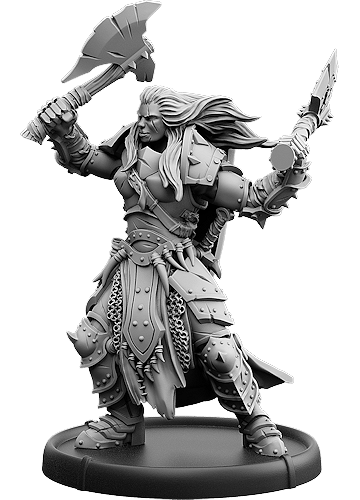 Janaa, Two Axe Warrior of Baalor