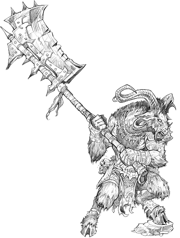 Chraak, Gabrox Warrior