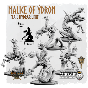 Malice of Ýdron, Flail Hydrar Unit (5x warriors)