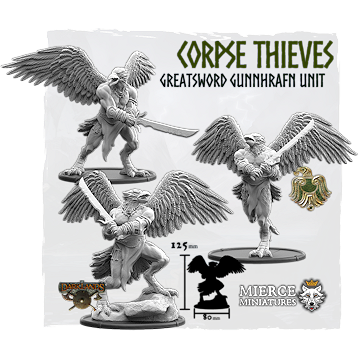 Corpse Thieves, Greatsword Gunnhrafn Unit